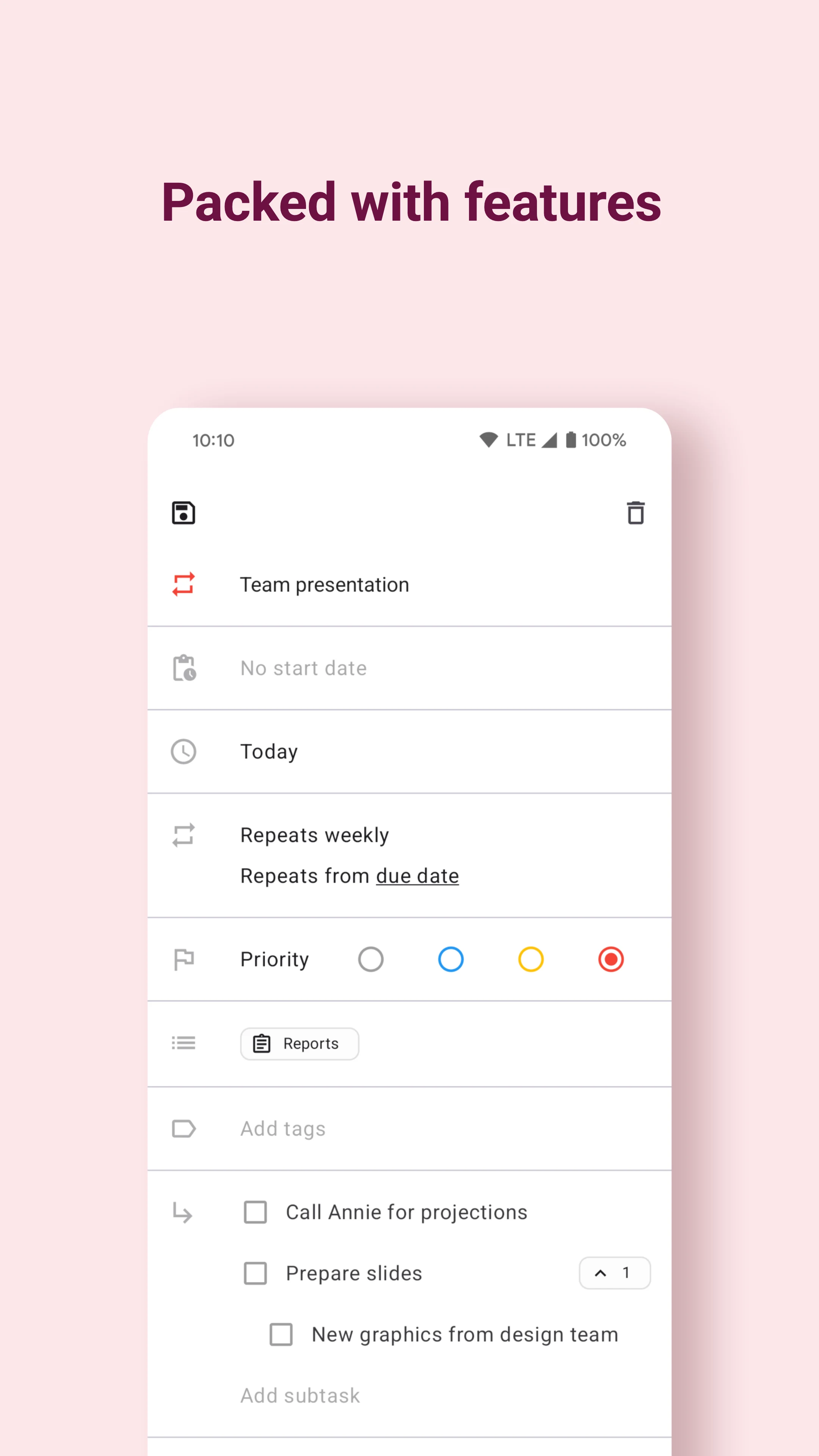 Tasks.org: to-do list & tasks screenshot